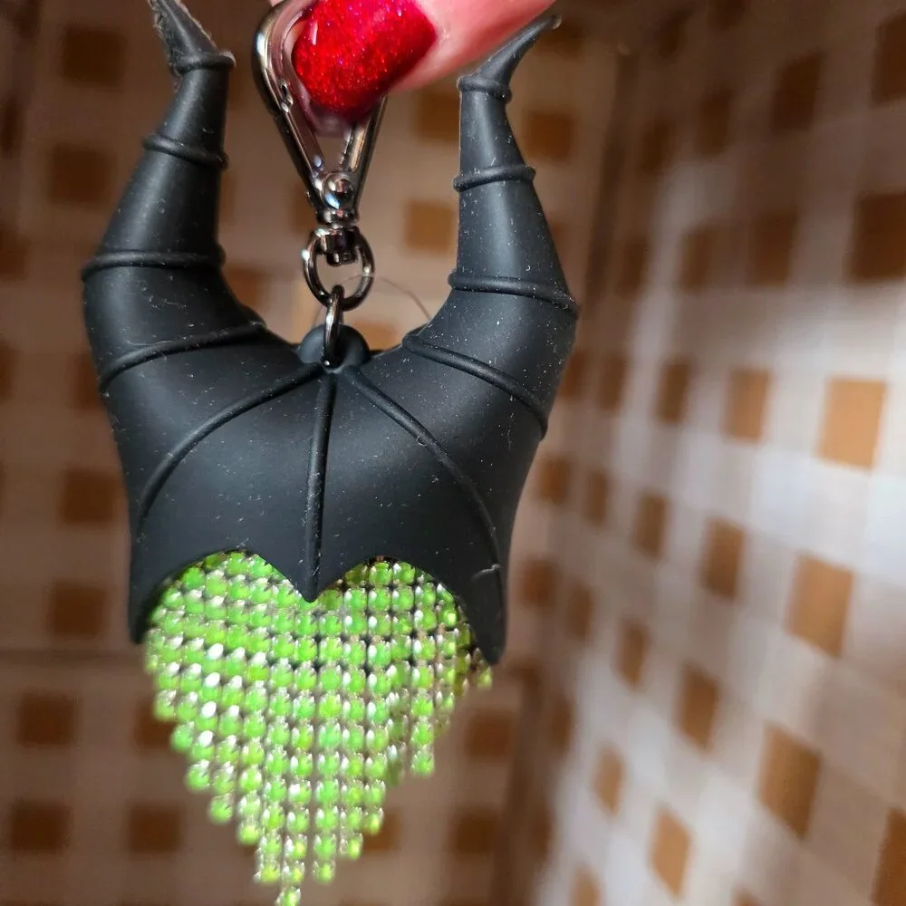 NWT Disney MALEFICENT Glow-in-the-Dark Gems PocketBac Clip Villains Collection